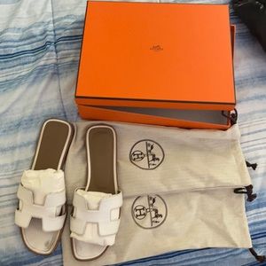 White Authentic slide